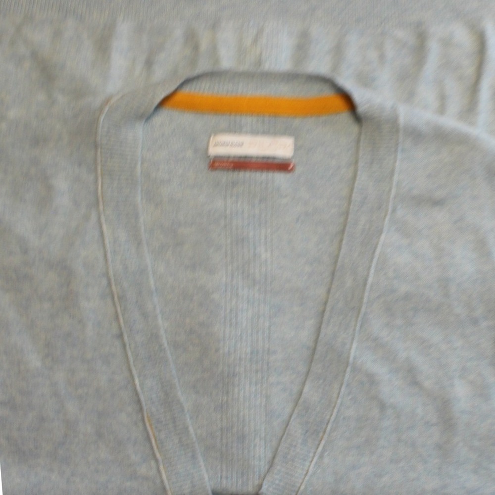 Pilcro Anthropologie Medium $178 Aqua 100% Cashmere Oversized Boyfriend Cardigan